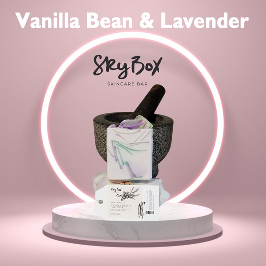 Indulge in a Tranquil Oasis with our Vanilla Bean & Lavender Soap ✨🌿
