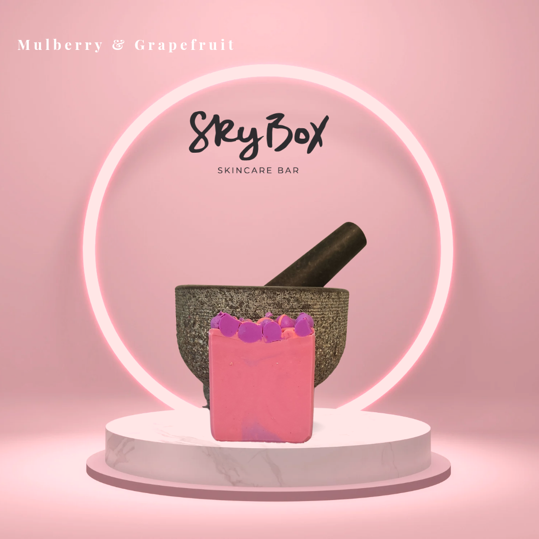 ππ Mulberry & Grapefruit Goat's Milk Soap ππ₯