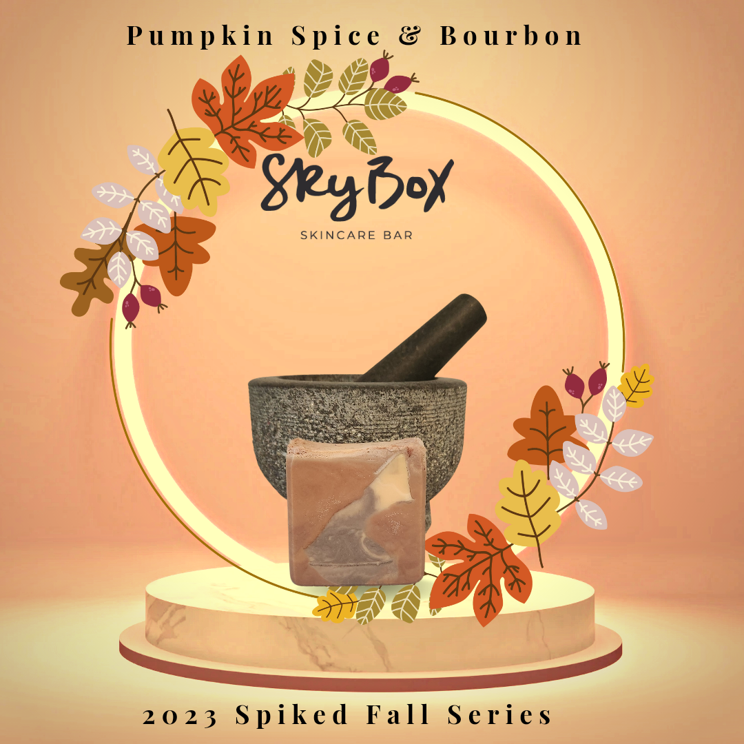 Pumpkin Spice & Bourbon Goat's Milk Bar Soap