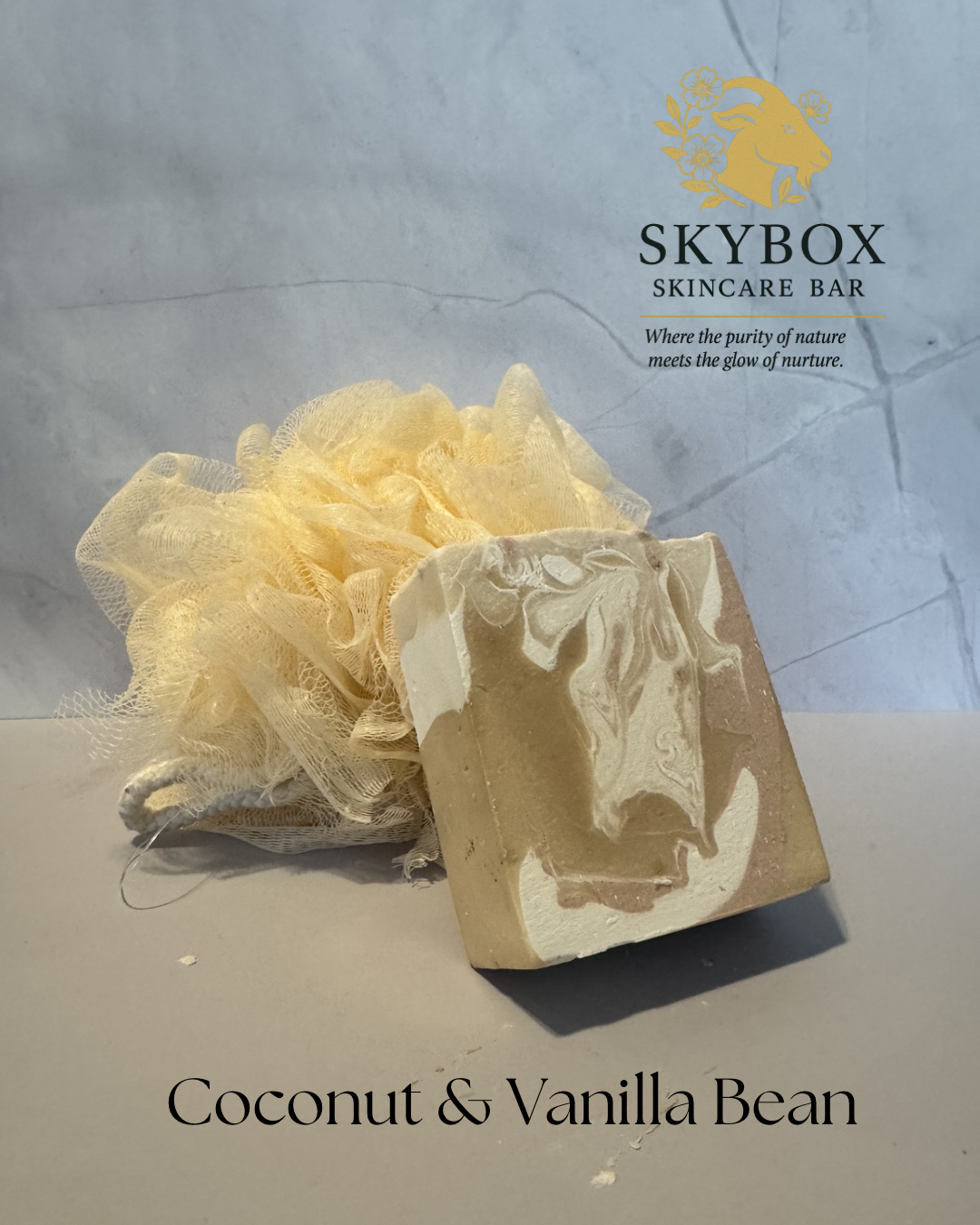 Coconut & Vanilla Goat's Milk Bar Soap 🥥🌴