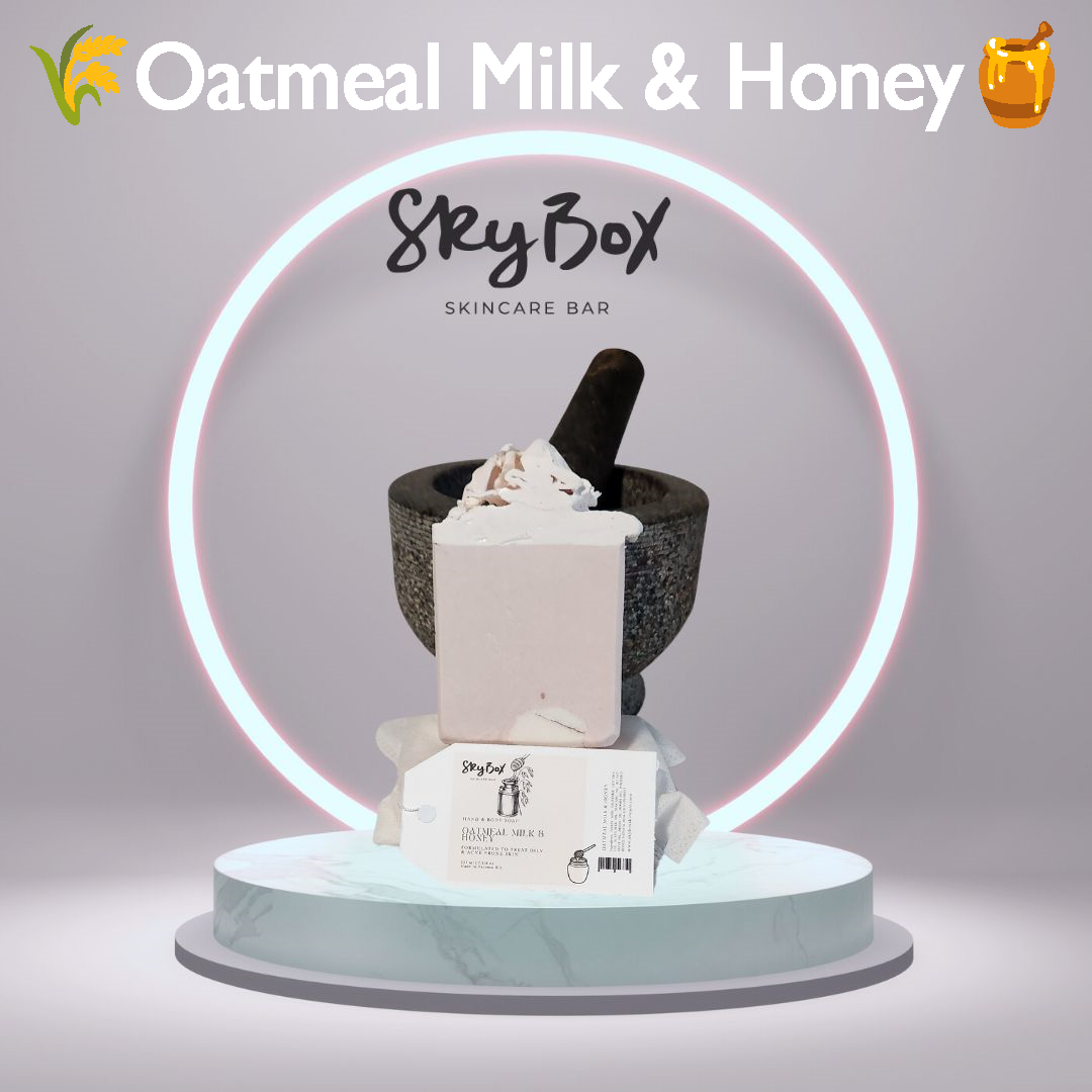Oatmeal, Milk & Honey Soap w/ Oatmeal Flakes