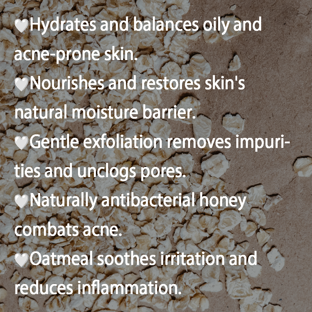 Oatmeal Milk & Honey Goat's Milk Bar Soap ๐พ๐ฏ