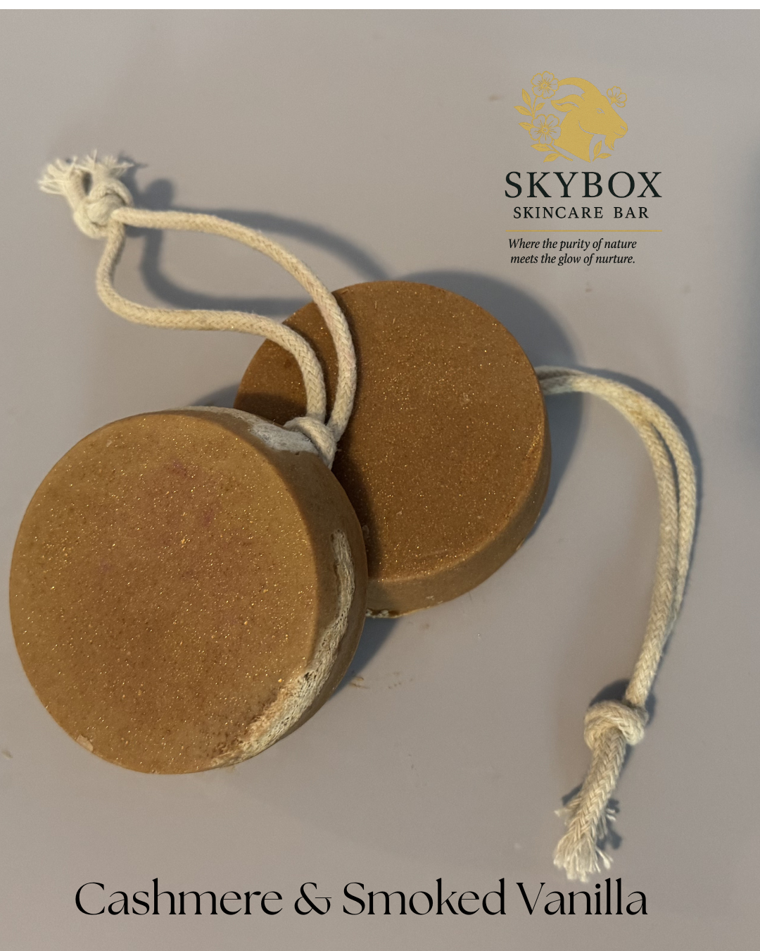 Cashmere & Smoked Vanilla Loofah Soap