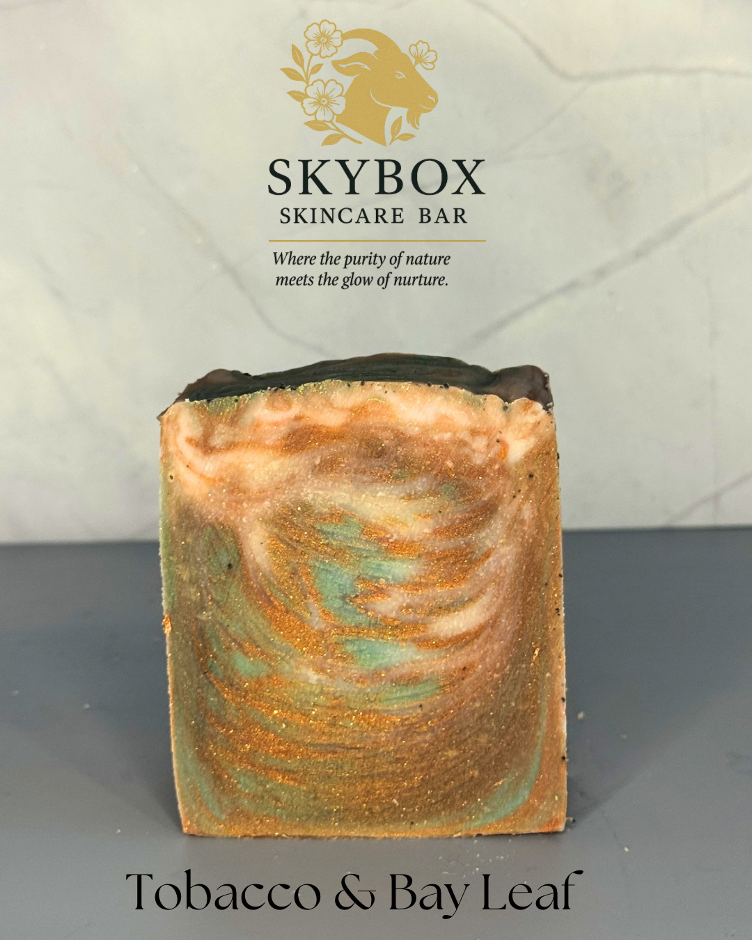 Tobacco & Bay Leaf Goat's Milk Soap