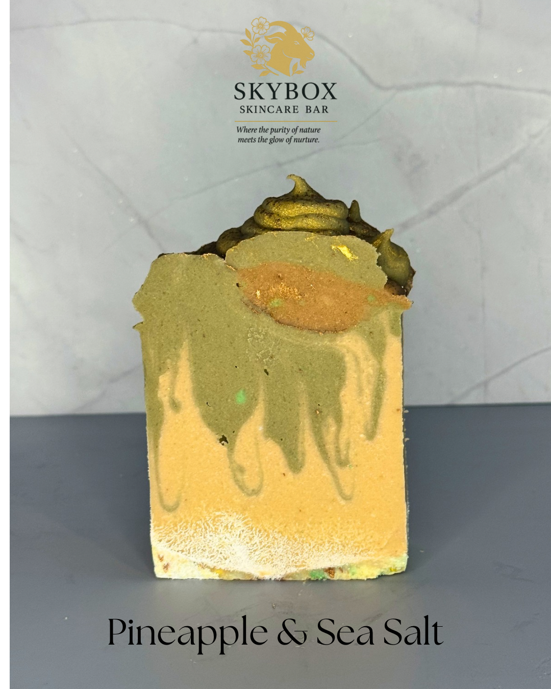 Pineapple & Sea Salt Goat's Milk Soap
