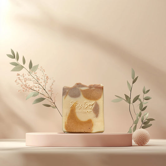 Turmeric, Lemon, & Aloe Goat's Milk Bar Soap 🌼🍋