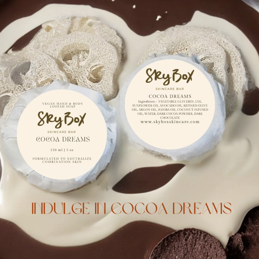 Cocoa Dreams Loofah Soap🍫💭