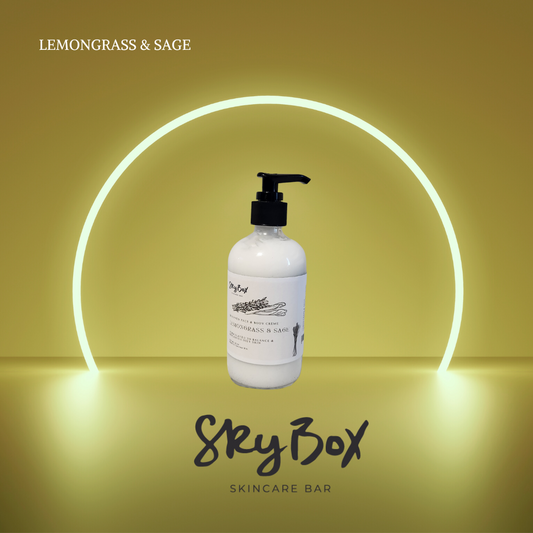 Lemongrass & Sage Whipped Body Crem'e 🌿✨