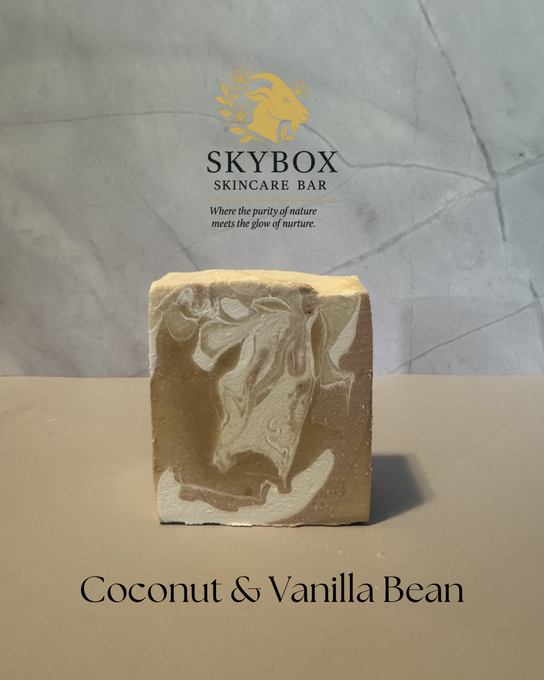 Coconut & Vanilla Goat's Milk Bar Soap 🥥🌴