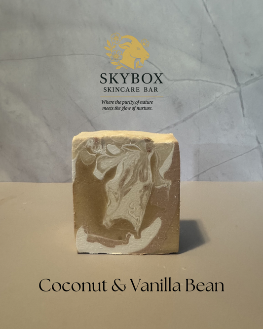 Coconut & Vanilla Goat's Milk Bar Soap 🥥🌴