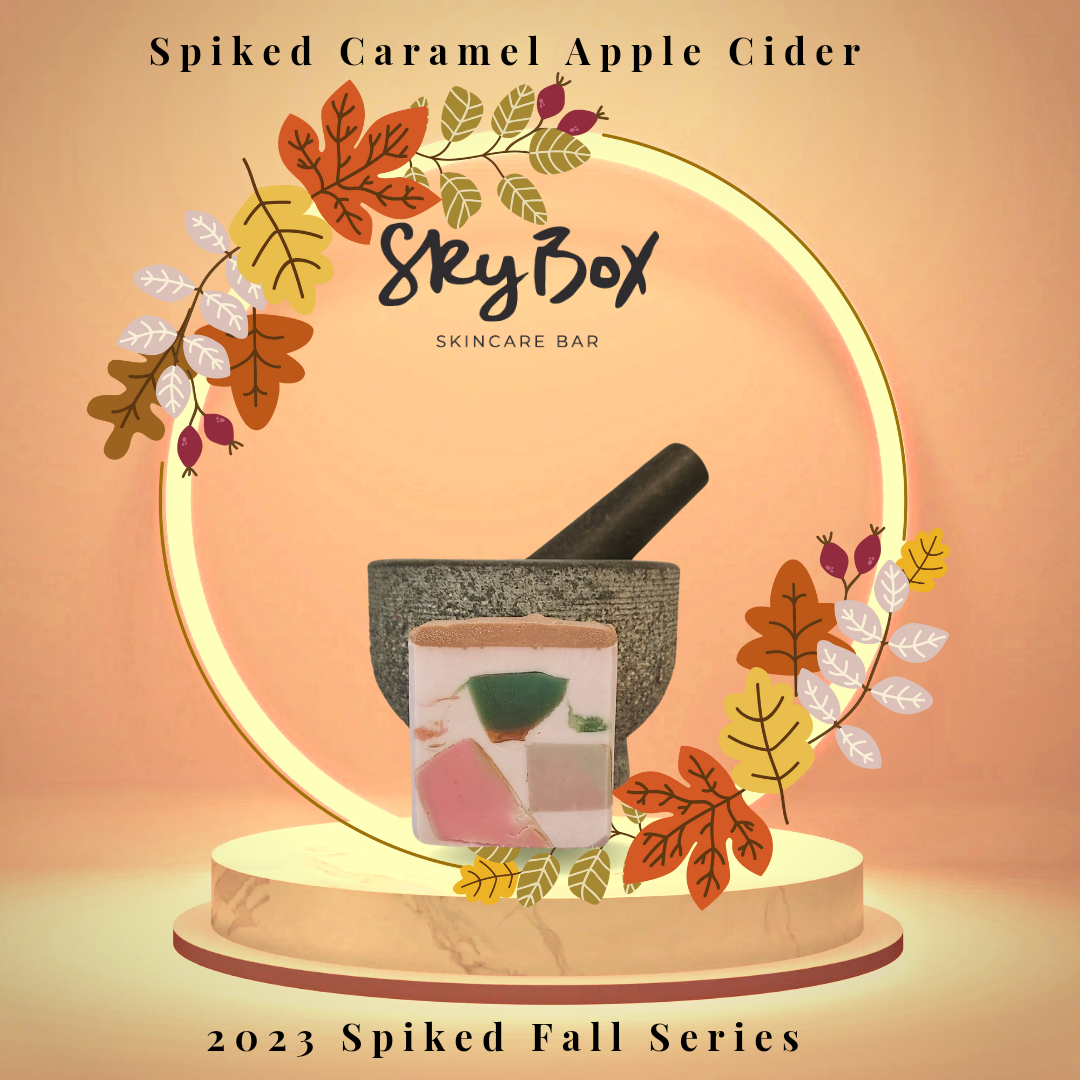 Spiked Caramel Apple Cider Goat's Milk Bar Soap