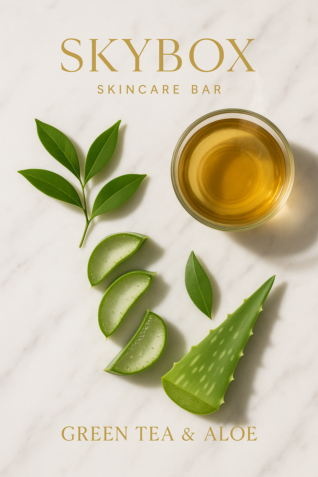 Green Tea & Aloe Vera Infused Oil