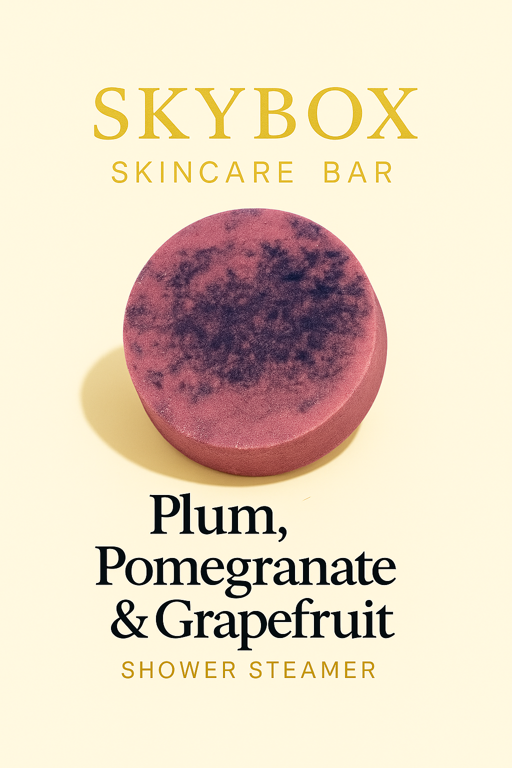 Plum, Pomegranate, & Sweet Berry Shower Steamer