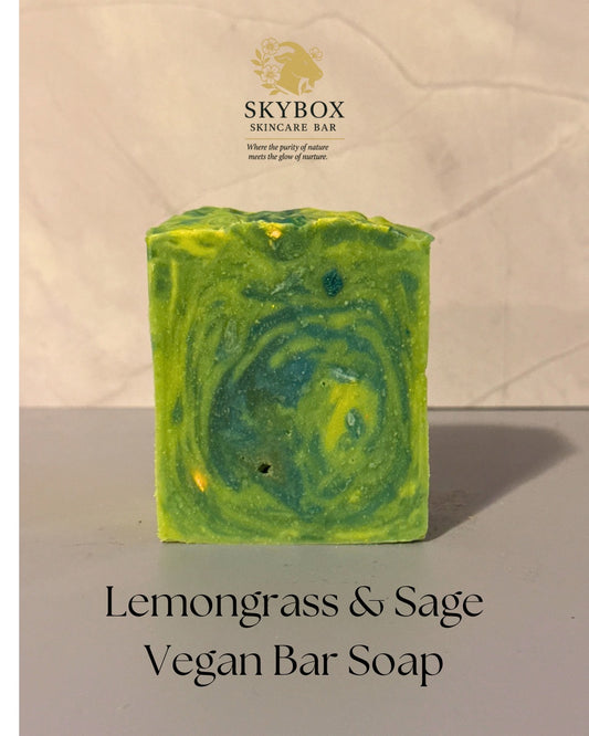 Lemongrass & Sage Vegan Bar Soap