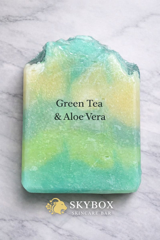 Green Tea & Aloe Vera Vegan Bar Soap