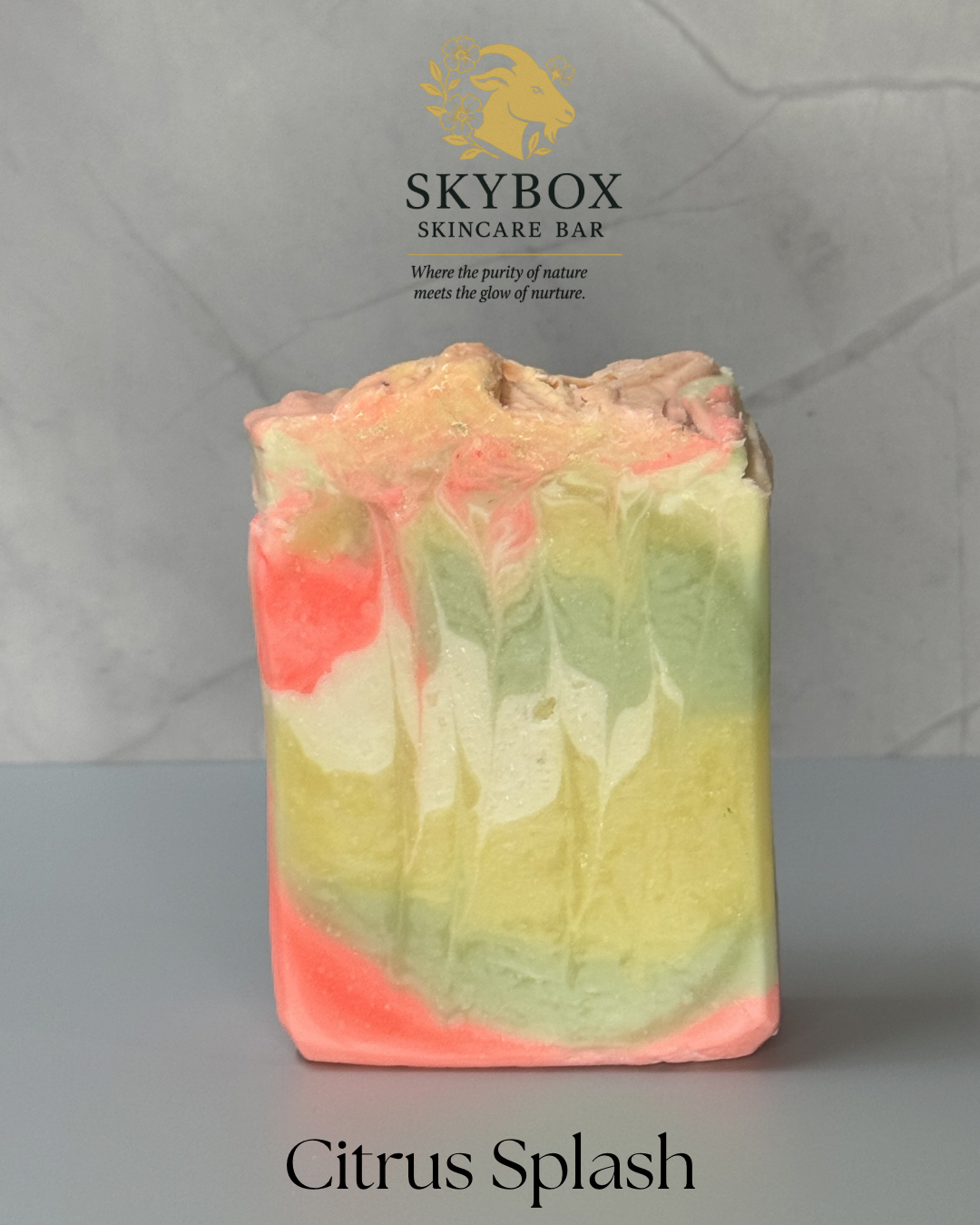Citrus Splash Goat’s Milk Bar Soap
