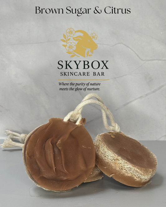 Brown Sugar & Citrus Loofah Soap