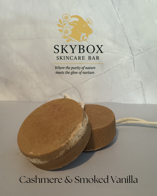 Cashmere & Smoked Vanilla Loofah Soap