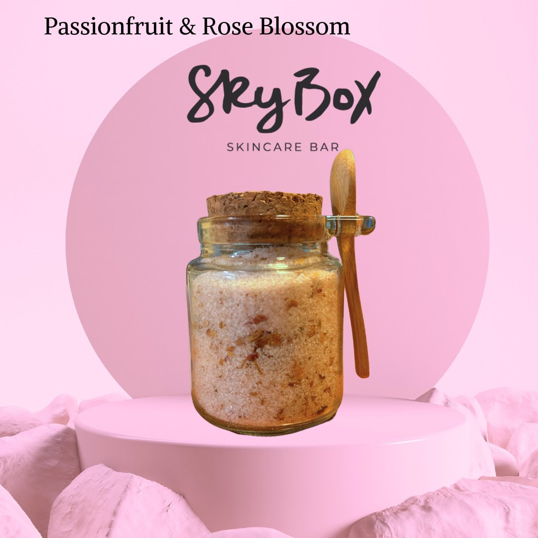 Passionfruit & Rose Blossom Bath Salts